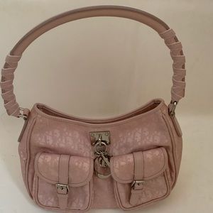 SOLD ✅Christian Dior shoulder Trotter canvas leather